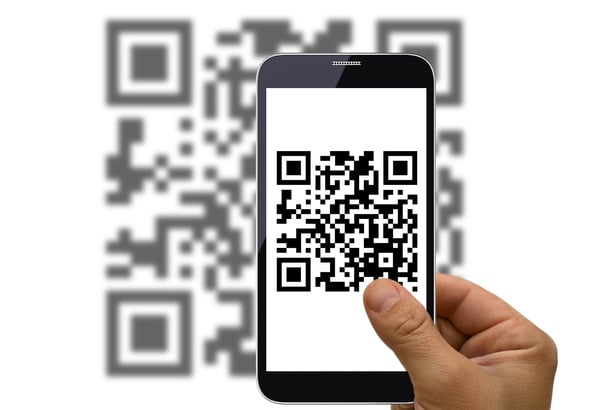 QR code mobile phone scanning